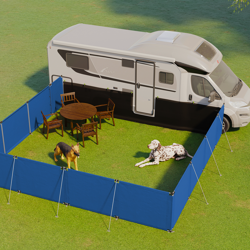 Caravan dog deals pen